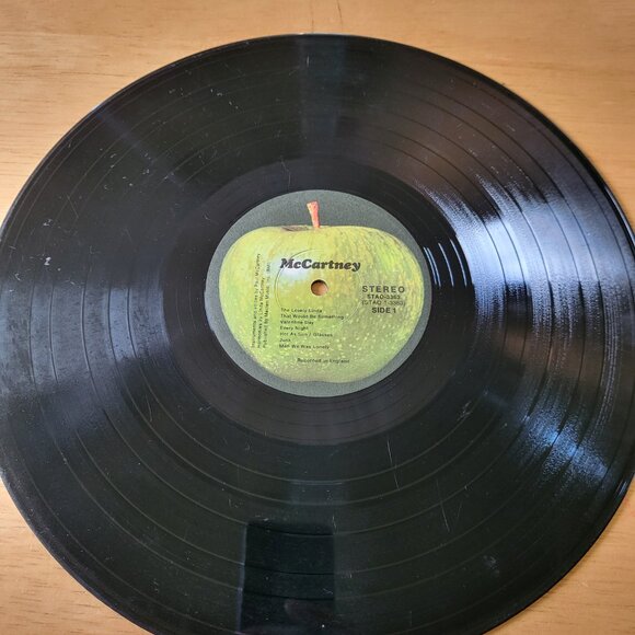 PAUL MCCARTNEY Mccartney LP Vinyl 1970 Apple Records STAO 3363 LP5 - Picture 8 of 10